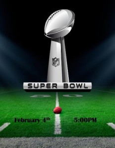 Super Bowl Dinner @ The caf